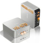 Reatan Mini Gaming PC, AMD Ryzen AI 9 HX-470 12C/24T up to 5.2 GHz, 48GB DDR5, 2TB PCIe 4.0 SSD, Radeon 890M, OCuLink, 2xUSB 4, 8K Quad Display, WiFi7/BT 5.4, 2.5G LAN