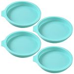 Newk Silicone Round Cake Mold, 4 Packs Silicone Disc Like Mold for Cake, Resin Coasters, Handmade Soap – 6”