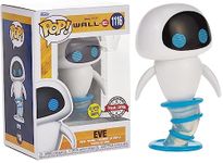 Funko Pop! Disney: Wall-E - Eve Flying - Glow In the Dark - Collectable Vinyl Figure - Gift Idea - Official Merchandise - Toys for Kids & Adults - Movies Fans - Model Figure for Collectors