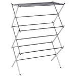 Amazon Basics Foldable Concertina Indoor Clothes Airer, 29.4 X 14.8 X 41.9 Inches, Chrome