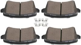 SCITOO D1386 Rear Semi-Metal Brake Pads Sets Fit For Audi A4 / A4 Quattro / A5 / A5 Quattro/allroad / Q5 / S4 / S5