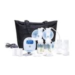 Ameda MYA Joy Plus Electric Breast Pump + Breast Pump Bag | Rechargeable | Portable Breast Pump Hands Free | Hospital Grade | Includes HygieniKit & Ameda Pump Parts