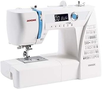 Janome 5060 QDC Computerized Sewing Machine – 60 Built-In Stitches