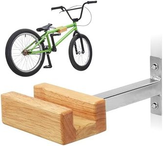 IMPRESA Bike Wall Mount for Stylish Modern Storage - Urban Indoor Wall Bike Mount to Save Apartment Space - Heavy-Duty Bike Rack for Vertical or Horizontal Hanging - Bike Mount Wall Hangers