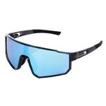 CREEK Polarized Cycling Riding Cricket Glasses Sports Sunglasses Men Women for Moutain Baseball MTB Bicycle PS8528 (BLUE MIRRORED)