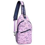 Disney Stitch Girls Crossbody Bag Adjustable Strap Zip Compartments Stitch Gifts