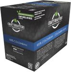 Club Coffee Craft Roasters 100% Colombian - Medium Light Roast Single Serve Coffee K-Cup Pods, Compostable Coffee Pods, Keurig Brewer Compatible, Rainforest Alliance Certified, 20 Count