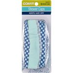 CONAIR - Styling Essentials Shower Caps Durable & Lightweight - 3 Caps