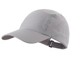 Magracy Mens Womens UPF 50+ Running Hat Lightweight Sports Hat UV Protection Sun Hat Golf Baseball Cap Light Grey