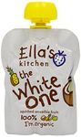 Ella's Kitchen Organic The White One Smoothie Fruit, 4 x 90g