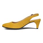 ECCO SHAPE45POINTYSLEEK, Sling Back Heels Women’s, Yellow (MERIGOLD 5366), 4.5 UK EU