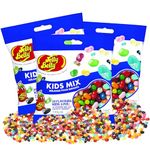 Jelly Belly Kids Mix Jelly Beans - (3 packs) - 20 Kid-Friendly Flavours, 100g - Ideal for Halloween, Thanksgiving, Christmas and New Year's Eve - Vegan, Dairy-Free, Gluten-Free, Fat-Free, Peanut-Free Candy Treat for Kids & Families, Sweet Snack Alternative