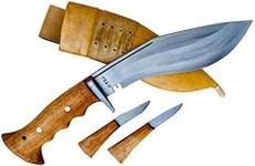Authentic Kukri - 8" Iraqi Operation Issue Blade - Traditional Hand Forged Full Tang - EGKH Factory Outlet in Nepal - Ready to use Outdoor Knives - Balance water tempered - High Carbon Steel
