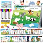 Montessori Busy Book for Toddlers 1-3 2-4 Boys and Girls Preschool Learning Activities Educational Toys Autism Sensory Book Learning Materials Quiet Book Search and Find for Kids 3-5 Gifts Toys