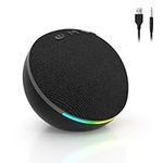 SOULION C10 Bluetooth PC Speakers with 4 Modes Colorful LED Light, USB Powered 3.5mm Aux Computer Speakers, Suitable for Desktop Laptop, Monitor