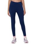 BlissClub The Ultimate Leggings Lite, Ankle Length Tights for Women for Gym, Yoga and Workout with High Waist, Tall (for Women Above 5'5) M