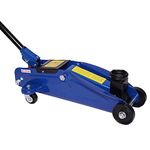 Eastman Hydraulic Floor Jack, Ton- 2 High Profile, Heavy Duty Steel Construction Light Weight Ideal for Car & Truck Repair, Tire Change and Garage Use (E-3017)