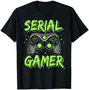 Cadeau Geek Original, Serial Gamer Ado T-Shirt