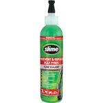 Slime 10015 Bike Tube Puncture Repair Sealant, Prevent and Repair, Suitable for all Bicycles, Non-Toxic, Eco-Friendly, 237 mL (8oz) bottle, Green