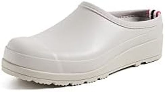 Hunter WFF1002RMA Women's Clog, Original Play Clog, zinc, 24.0 cm