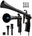 BRNMLD Car Cleaning Gun Detailing Interior Dryer Air Blow Gun, High Pressure Blower Gun, Car Detailing Kit Interior Cleaner, Car Detailing Tools for Car Quickly Blasts Dirt and Dust Works with Air