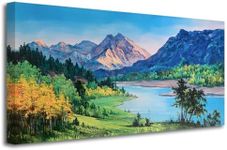 Ardemy Nature Mountain Canvas Wall 