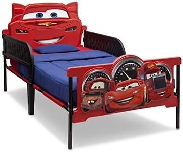 Delta Children Plastic 3D-Footboard Twin Bed, Disney/Pixar Cars