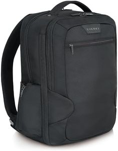 EVERKI Studio Expandable 15 Inch MacBook & Laptop Backpack for Men & Women, Travel Friendly Backpack, Professional Office Backpack for Men, Bookbag and Computer Backpack, Offers 26L Capacity - Black