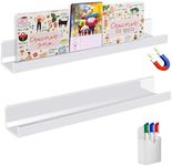 PENGYUDA 2 Pack Magnetic Book Shelf