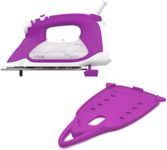 Oliso TG1600 Pro Plus 1800 Watt SmartIron with Auto Lift & Oliso Solemate Silicone Iron Soleplate Protector for TG Series Irons, Orchid