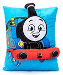 Jay Franco Mattel Thomas & Friends 3D Snuggle Pillow-Super Soft Blue Train Pillow - Measures 15 Inches