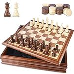 VAMSLOVE Chess and Checkers Board G