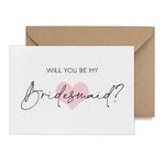 Bridesmaid Proposal Card - Maid of Honour Proposal Card - Will you be my Bridesmaid? (Bridesmaid)