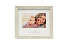 Kate & Milo Rustic I Love My Grandma Baby Keepsake Frame, Spanish, Gender-Neutral Nursery Décor, 4x6 Photo Insert