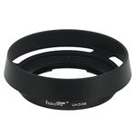 Haoge LH-ZV05 Round Metal Lens Hood for Carl Zeiss Biogon T* 2/35 35mm f2 ZM, C Biogon T* 2.8/35 35mm f2.8 ZM, Planar T* 2/50 50mm f2 ZM; Voigtlander NOKTON CLASSIC 35mm f1.4 VM, 40mm f1.4 VM as LH-6