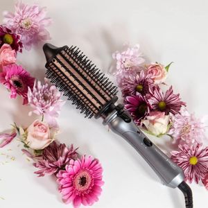 Remington Keratin Heated Hair Brush – Smoothing & Styling Tool