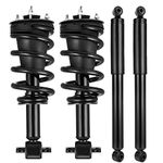 AUTOSAVER88 Front Pair Complete Struts Rear Shocks Assembly Compatible with 2014-2019 Chevrolet Silverado 1500 LD GMC Sierra 1500 LD