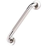 supregear Bathroom Grab Bar Rail, 40 cm 304 Stainless Steel Anti-Slip Safety Rail for Elderly, Indoor/Outdoor Auxiliary Support Handle for Bathtub Shower Kitchen Bedroom Steps, Disabled Senior
