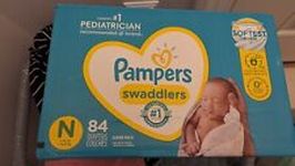 Pampers Newborn Diapers N Box 84