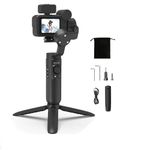 INKEE Falcon Plus Gimbal Stabilizer for GoPro Hero 11/10/9/8/7/6/5 Osmo Action Insta360 Sport Cameras,3-Axis Anti-Shake Wireless Control Handheld Gimbal w/Tripod Stand Original Screw Mounting Plate