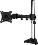 ARCTIC Z1 Pro (Gen 3) - Desk Mount Single Monitor Arm, Monitor stand for up to 34"/38" Ultrawide, up to 15 kg (33 lbs), USB Hub, Easy Monitor Mount Adjustment - Matt black