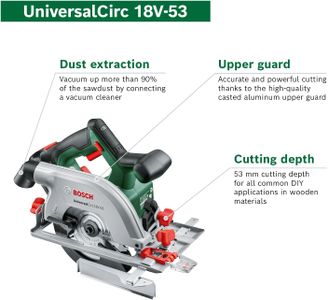 Bosch 18V Cordless Circular Saw – Compact Power Tool