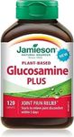 Jamieson Plant-Based Glucosamine Plus - Vegan, Shellfish-Free, Gluten-Free, 120 Count (Pack of 1)