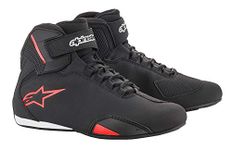 Alpinestars Sektor Shoes (12.5) (Black/RED)