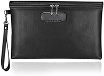 Fireproof Money Bag with Lock(11.2"