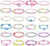 Dxhycc 24 Pieces Princess Bracelets