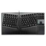 Perixx PERIBOARD-335BRCF Clavier Filaire Compact et Ergonomique - Tenkeyless - Touches Tactile Brown à Profil Bas - Touches Macro programmables - Windows et Mac OS X - Layout QWERTY Canadian French