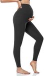 HOFISH Womens High Waisted Leggings Workout Gym Yoga Stretchy Pants 1Pack Large