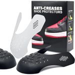 TUPEED 4 Pairs Shoe Crease Protectors, 2022 New Version Crease Protector for Air Force and Air Jordan, Crease Guards for Sneaker and Casual Shoes, For Men's 7-12/ Women's 5-9