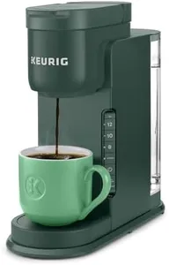 Keurig K-Express Single Serve K-Cup Pod Coffee Maker, 3 Brew Sizes, Strong Button Feature, 42oz Removable Reservoir, Evergreen